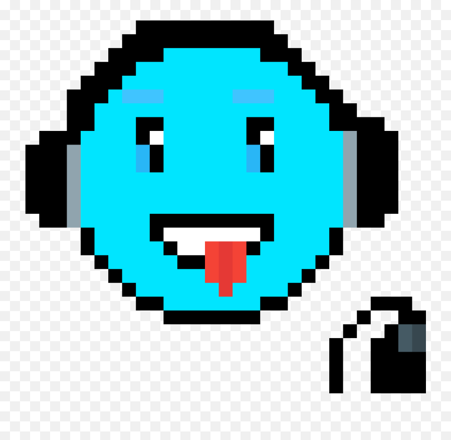 Pixilart - Transparent 8 Bit Pacman Gif Emoji,Robot Face Emoticon