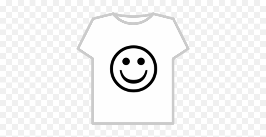 Smiley Face Transparent - Face Shirt Roblox Emoji,T Emoticon