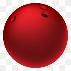 Red Bowling Ball Clipart - Zipcar Emoji