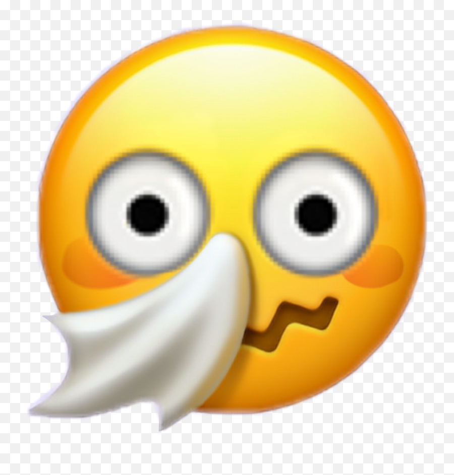 Largest Collection Of Free - Blow Nose Clipart Emoji,Flush Emoji