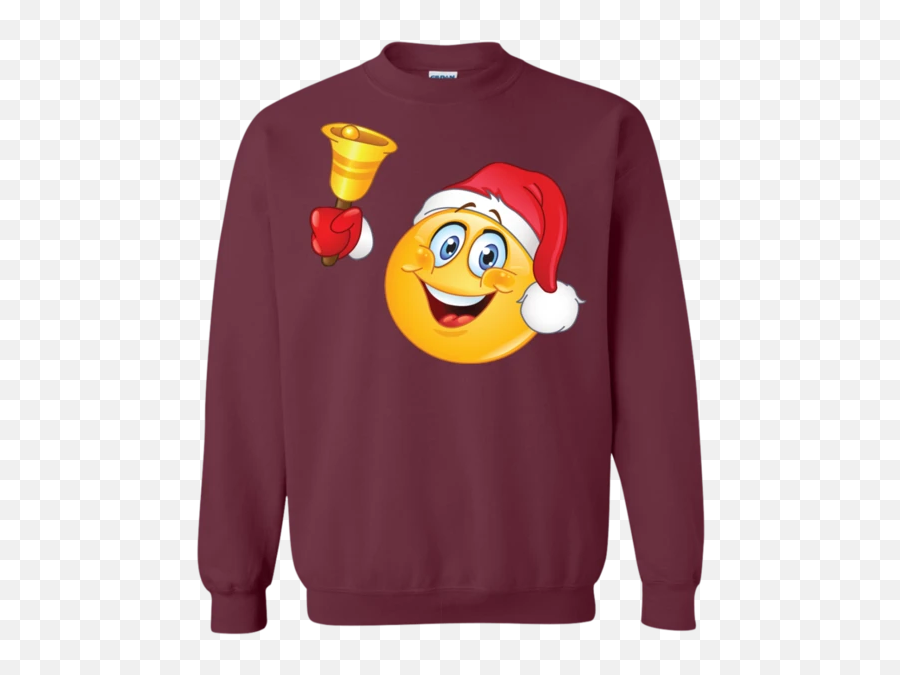 Christmas Emoji T Shirt G180 Gildan - Sweater,Level 85 Emoji