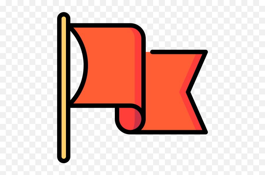Red Flag - Free Flags Icons Horizontal Emoji,Red Flag Emoji