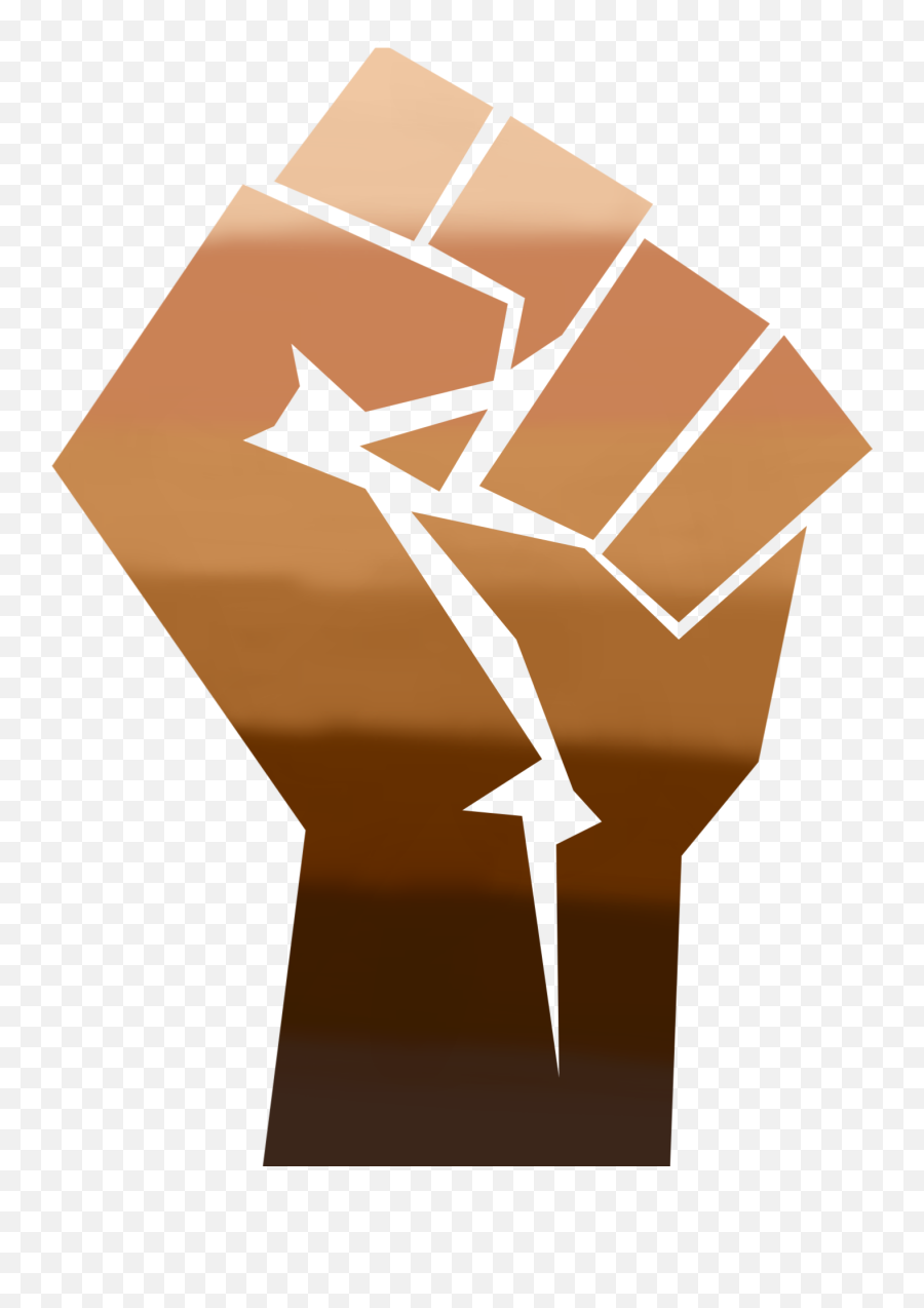 Blackpower Fist Poc Sticker - Civil Rights Movement Symbol Emoji,Brown Fist Emoji