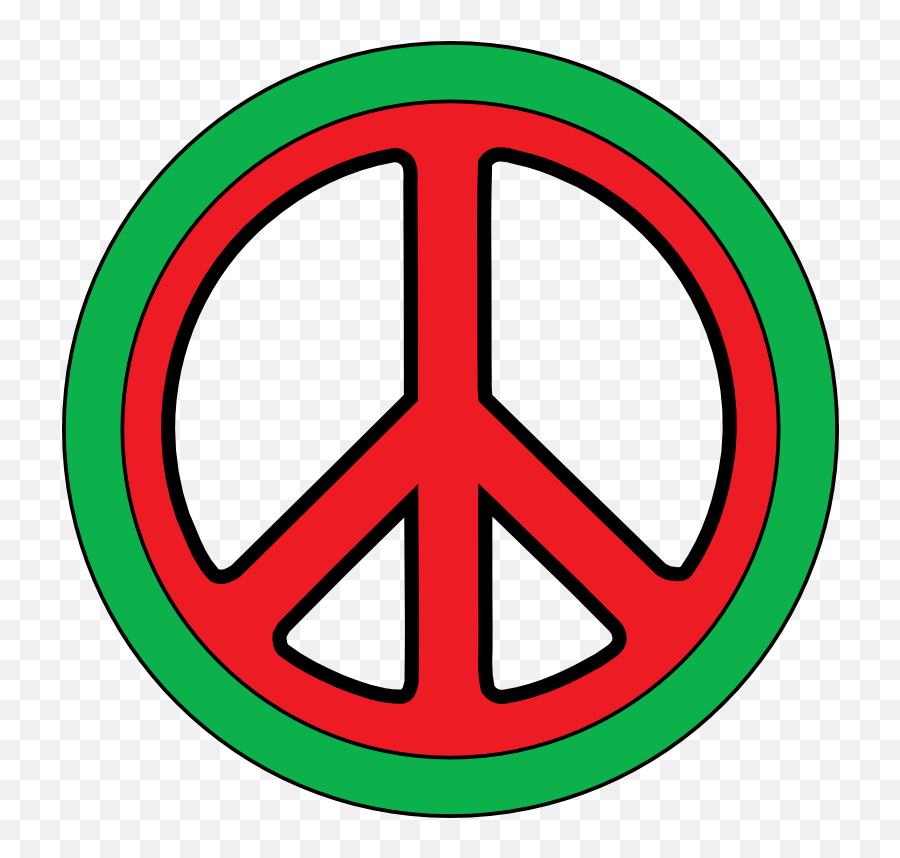 Rastas Clipart Peace Logo - Peace Sign Emoji,Peace Emoji Facebook
