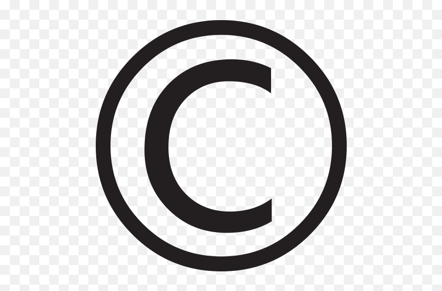 Copyright Sign Emoji For Facebook Email Sms - Copyright Emoji Png,Paperclip Emoji