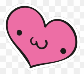 Heart Cute Transparent Png Clipart - Cute Stickers Transparent Background Emoji,Cute Heart Emoji