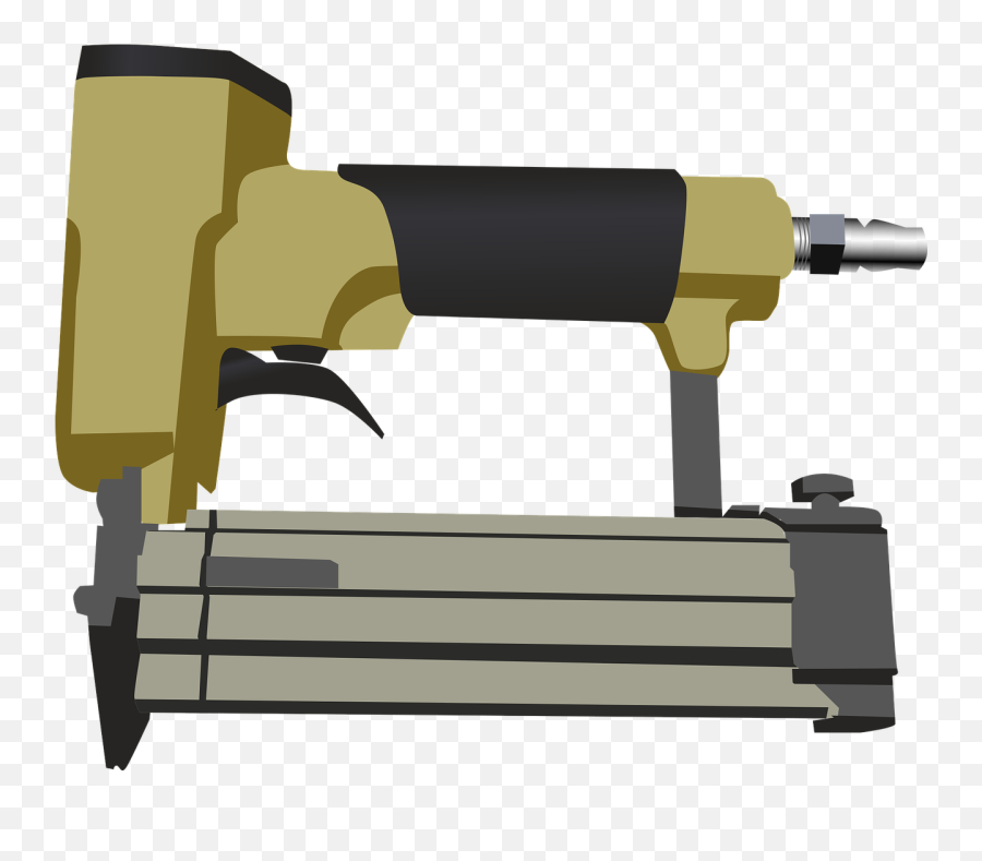 Gun Nail Staple Tacker Tool - Brad Nailer Vs Pin Nailer Emoji,Paint Nails Emoji