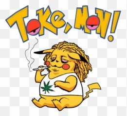 Pokemon Green 420 Daddybrad80 Daddybrad Smoke Stoner - Funny Weed Emoji,Stoner Emoji