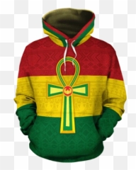 Ankh Rasta All - Twenty One Pilots Trench Hoodie Emoji