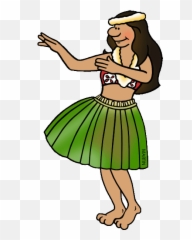 1531 Hawaii Free Clipart - Transparent Hawaiian Hula Dancer Emoji,Hula Dancer Emoji