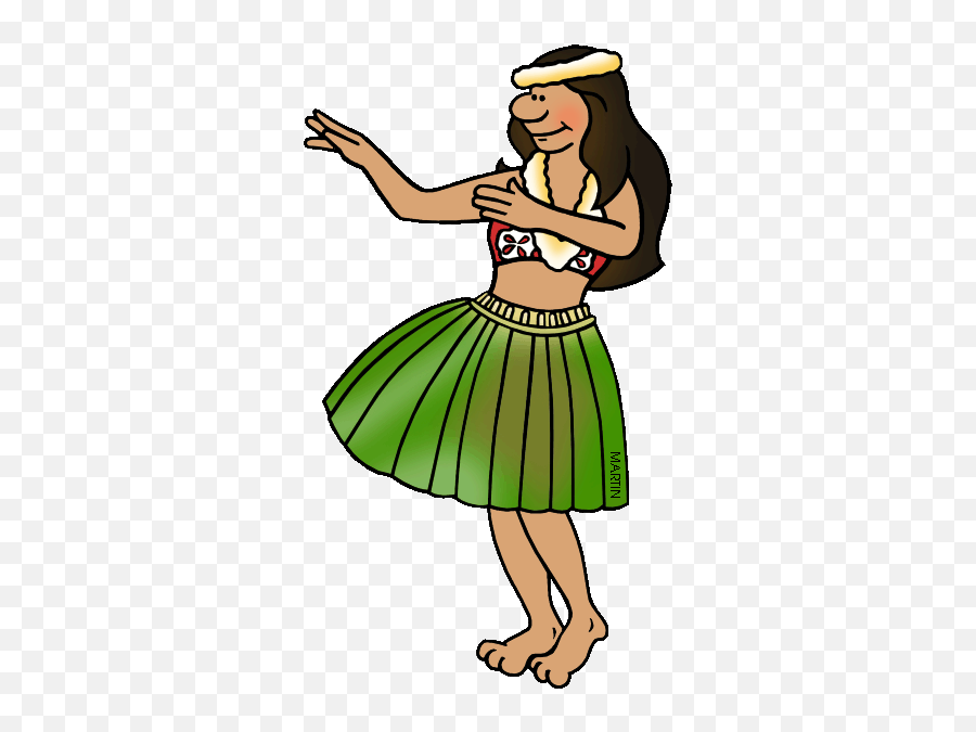 1531 Hawaii Free Clipart - Transparent Hawaiian Hula Dancer Emoji,Hula Dancer Emoji