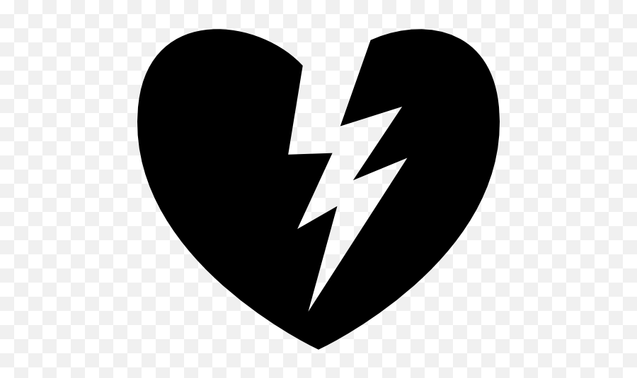 Broken Heart Icons - Broken Heart Shape Emoji,Broken Heart Emoji Png