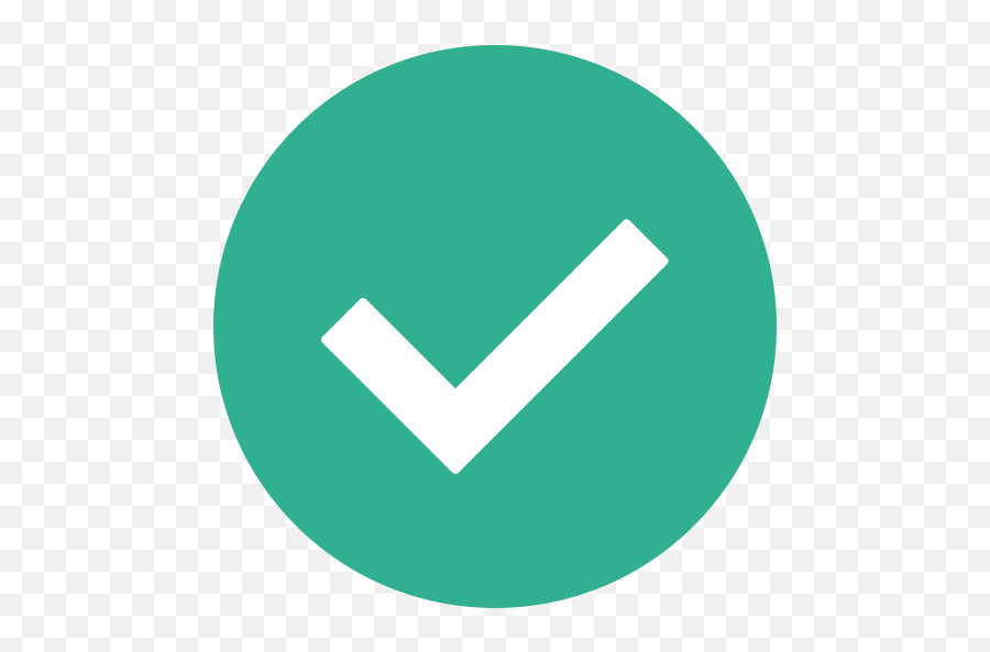 Red Check Mark Icon At Getdrawings - Confirm Icon Emoji,Checkmark Emoji