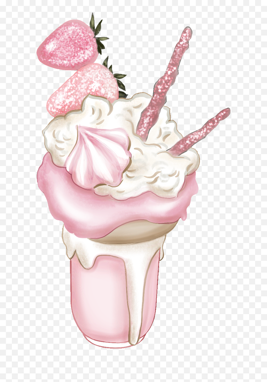 Icecream Icecreamsundae Cream Icedgems Pink Girlie Whip - Royal Icing Emoji,Whipped Emoji