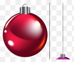 Christmas Ball Clipart Sphere - Hanging Balls No Background Emoji