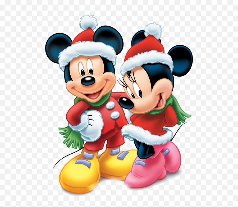 Mickey Mouse Merry Christmas Clipart - Mickey Minnie Mouse Emoji,Minnie Mouse Emoji Copy And Paste