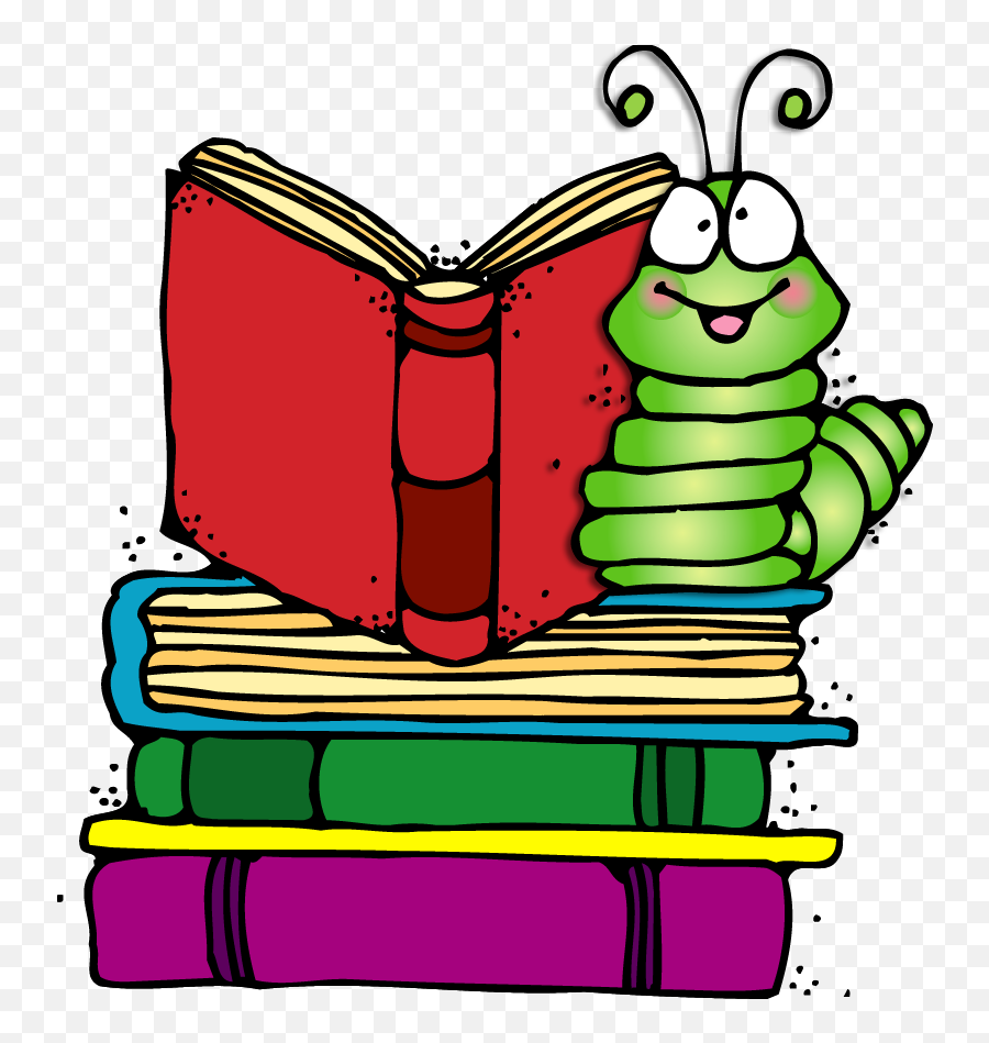 Clip Art Transparent Background Reading - Bookworm Clipart Png Emoji,Bookworm Emoji