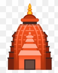 Hindu Temple Emoji Clipart -