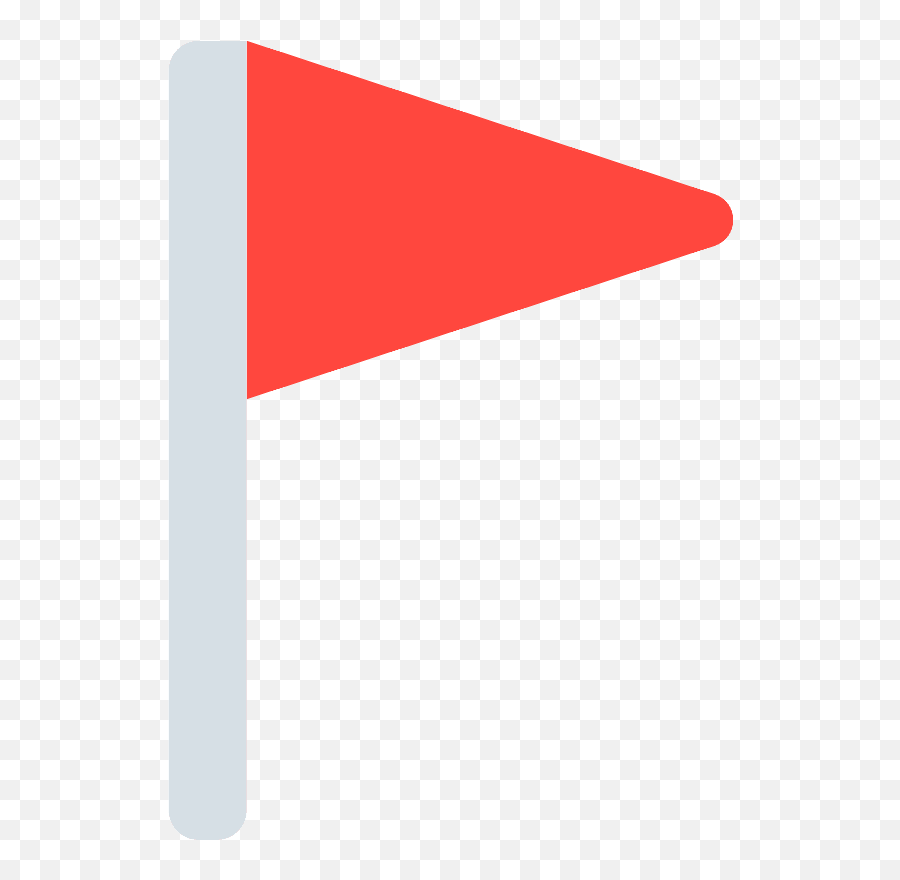 Triangular Flag Emoji Clipart - Vertical,Japanese Flag Emoji
