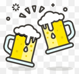 Clinking Beer Mugs Emoji Clipart
