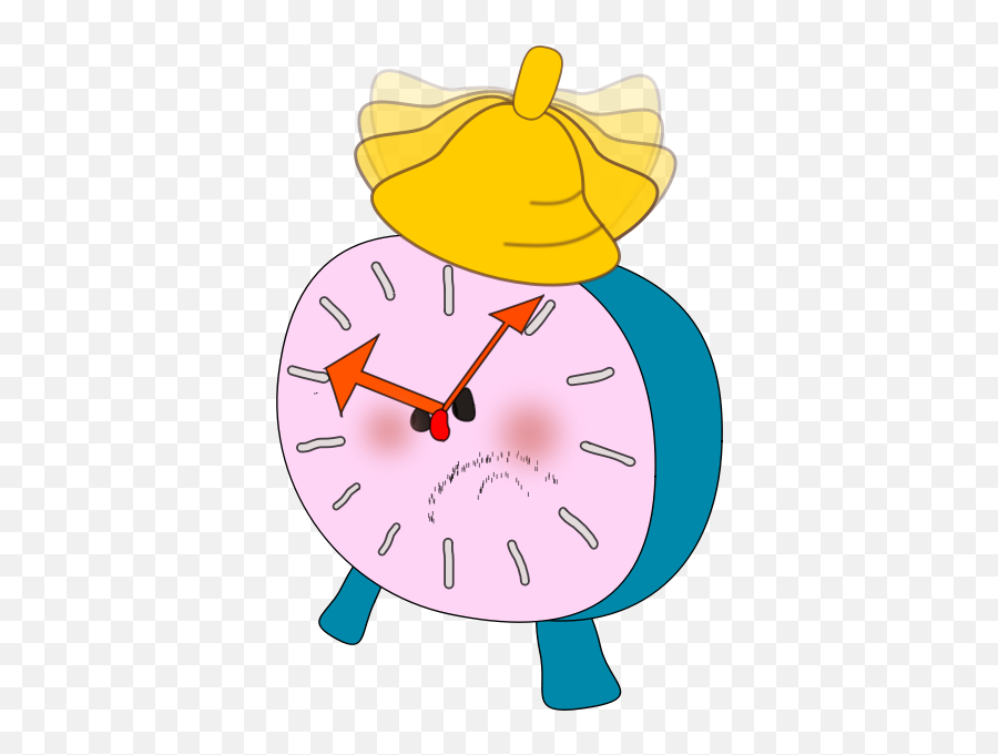 Cartoon Alarm Clock Vector Image - Later Flight Emoji,Good Morning Emoticon