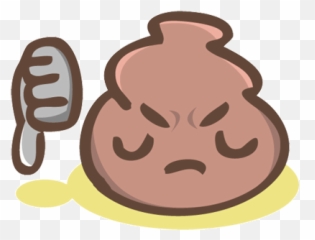 Are So Jumpy And Poop I Cry Stickers - Gif Thumbs Down Cartoon Emoji,Hangout Emoticons