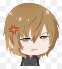 Eyebrow Emoji Gif - Vanderwood Mystic Messenger