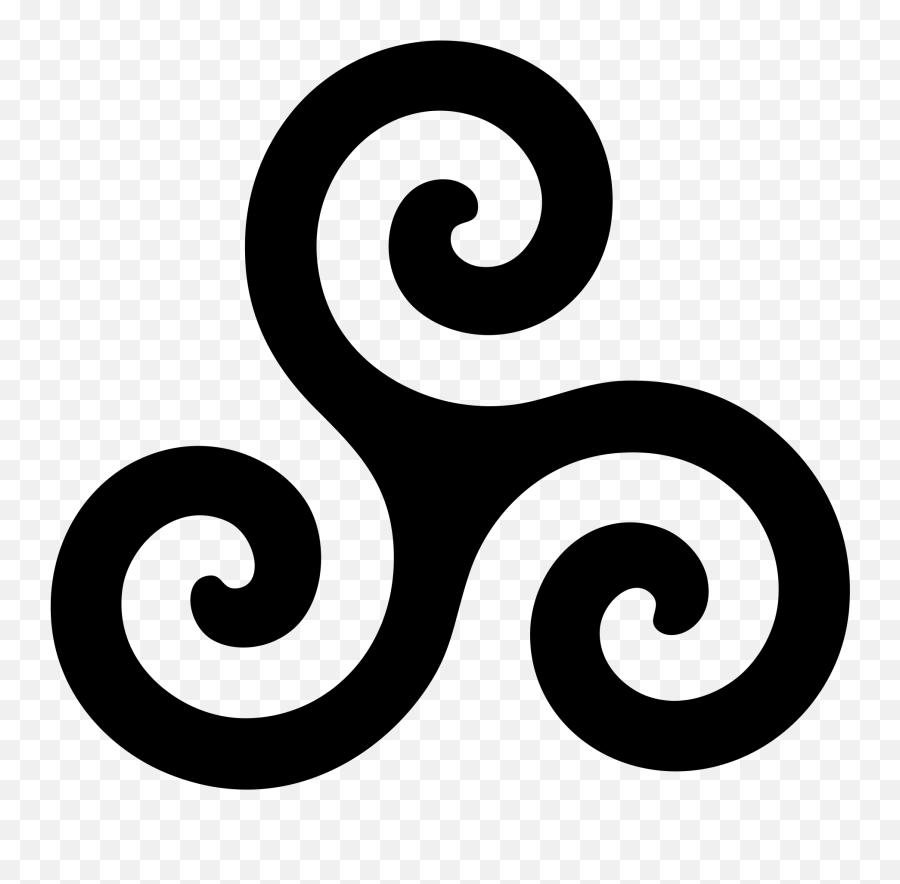 Celtic Neopaganism - Üç Bacakl Sarmal Emoji,Aquarius Symbol Emoji