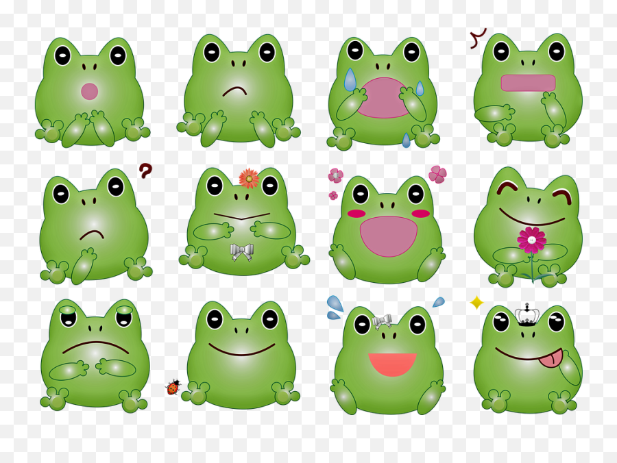 Kawaii Frog Rainy Season Japanese - Bufo Emoji,Kawaii Emoticon