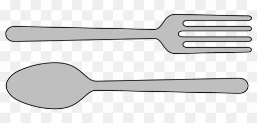 Silverware Spoon Fork Dishware Cutlery - Folk And Vector Emoji