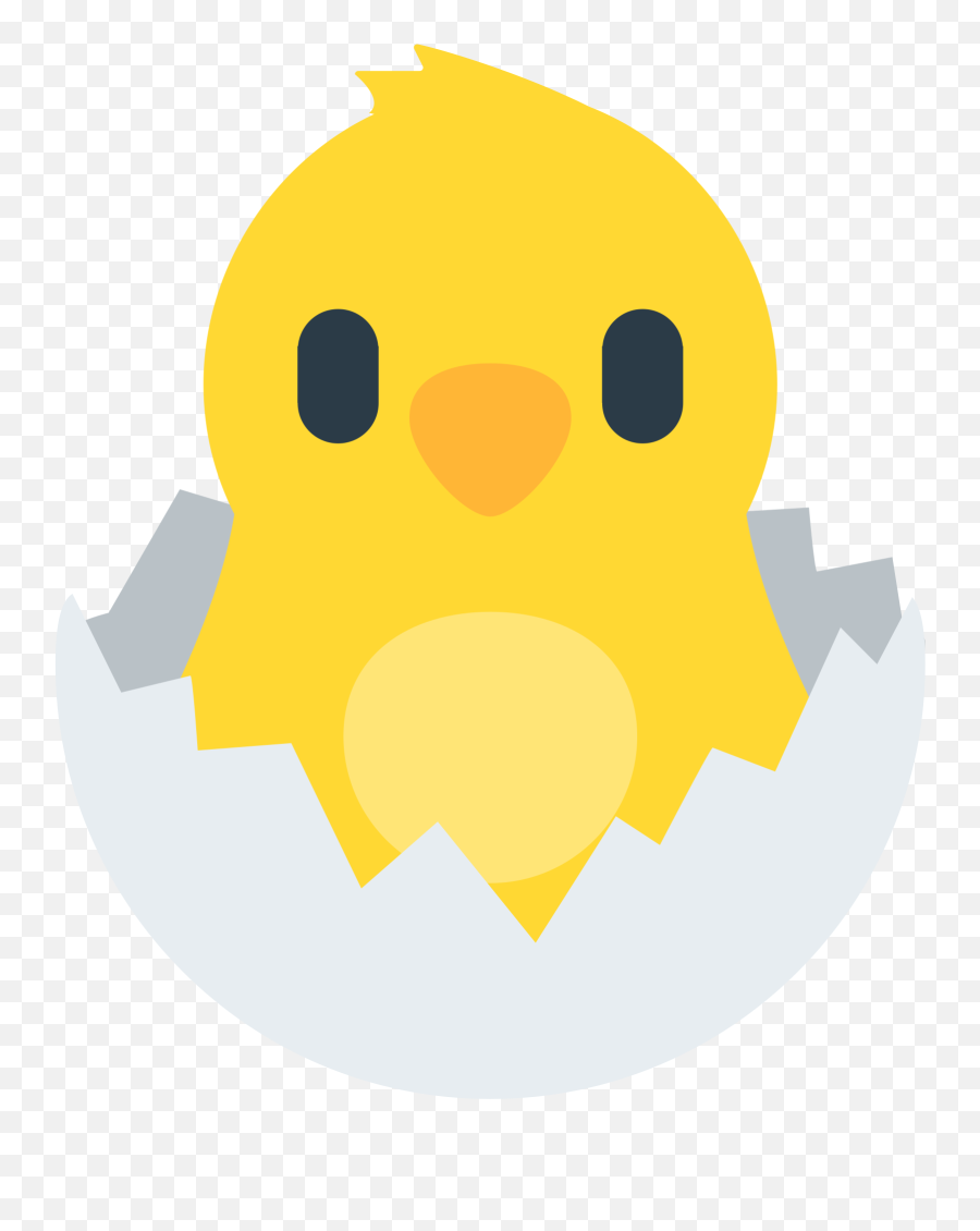 Fxemoji U1f423 - Clip Art,Bird Emoji