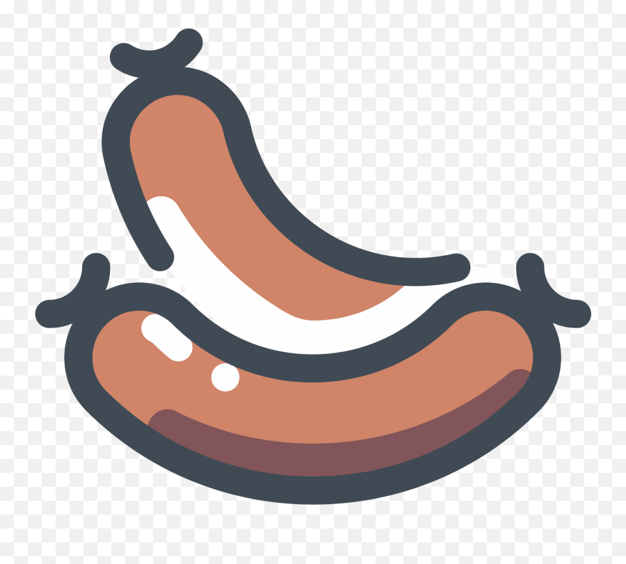 Bbq Sausage Clipart - Sausages Icon Emoji,Barbecue Emoji