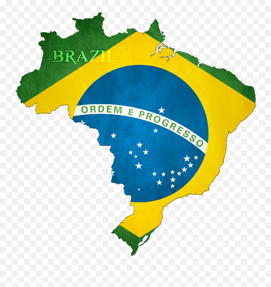 Brazil Map Flag Flagstickers - Map Emoji,Brazil Flag Emoji