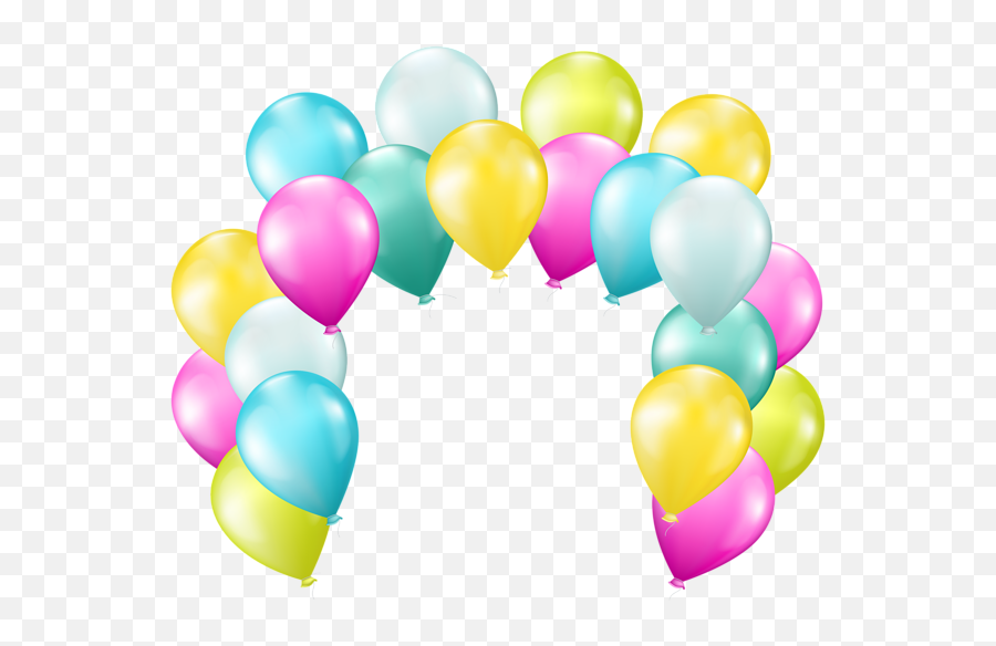 Jpg Freeuse Download Baloon Vector - Balloon Arch Transparent Background Emoji,Emoji Balloon Arch