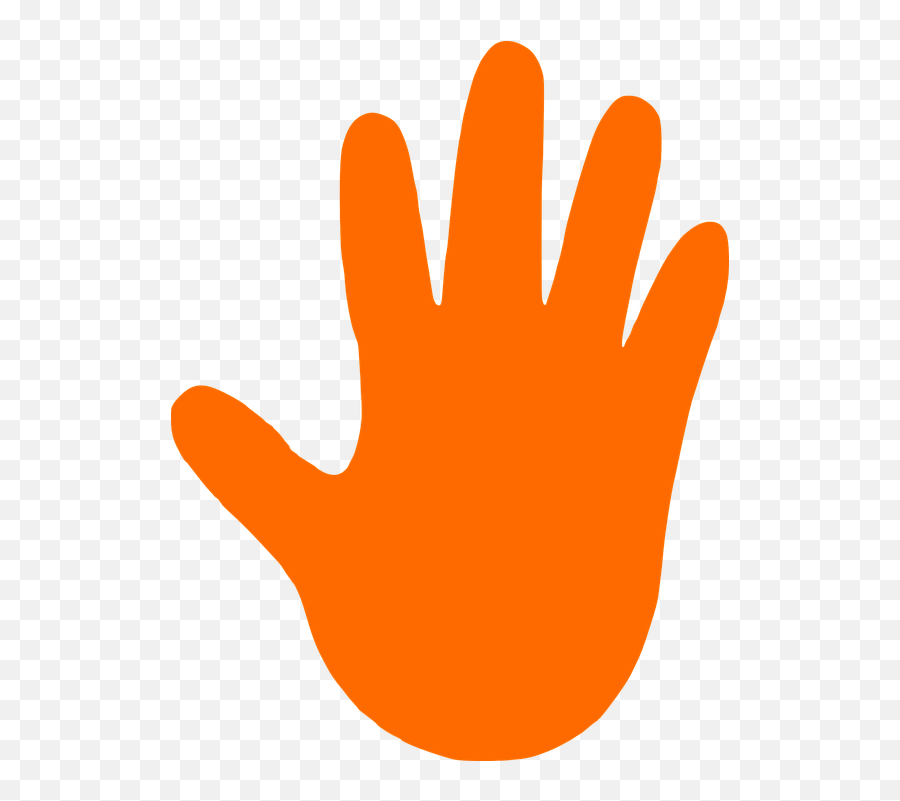 Free Support Help Vectors - Orange Right Hand Clipart Emoji,Question Mark Emoji