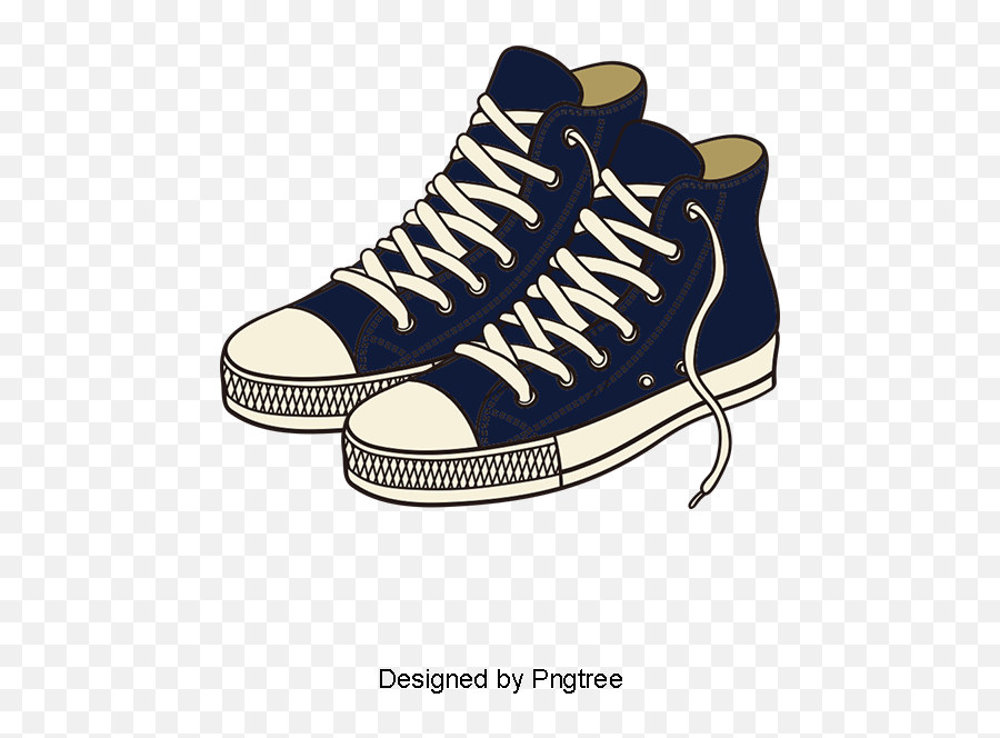 Cartoon Gray Canvas Shoe Design Vector - Transparent Background Clipart Shoes Transparent Emoji,Emoji Canvas Shoes