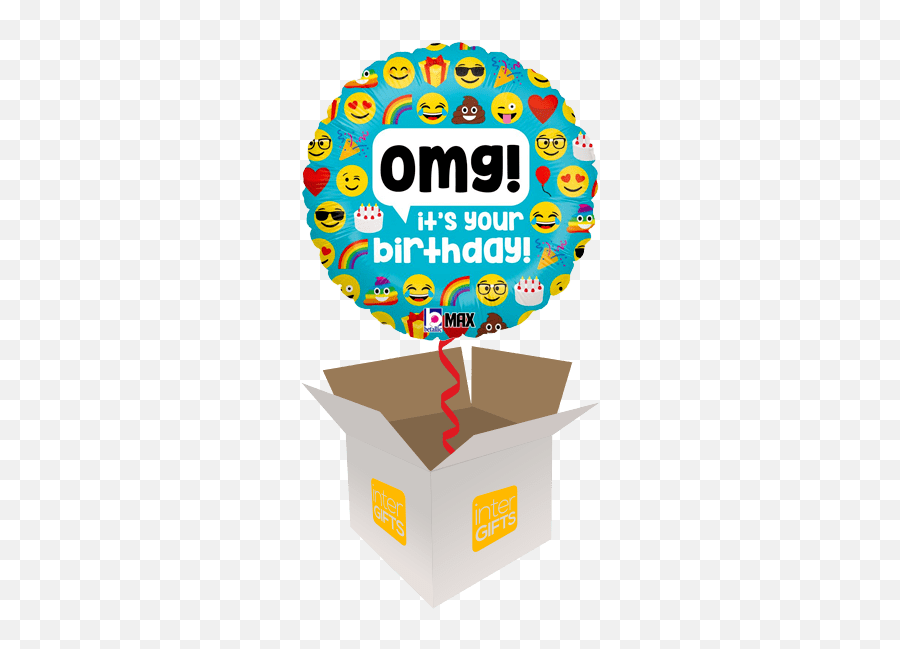 Download Emoji Omg Its Your Birthday - Number 6 Art For Birthday,Omg Emoji Png