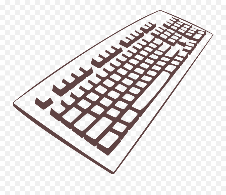 Keyboard Keys Input Button Characters - Keyboard Clipart Black And White Free Emoji,Windows Emoji Keyboard