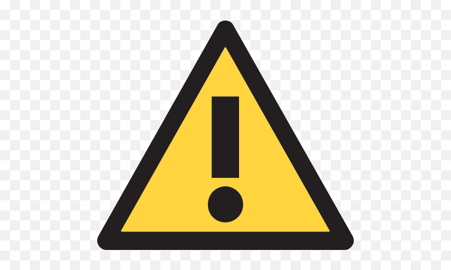 Warning Sign Emoji For Facebook Email - Icon Hazard Png,Norway Emoji