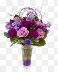 Cares The Purple Reign - Rosa Lila Bukett Interflora Emoji,Bouquet Emoji