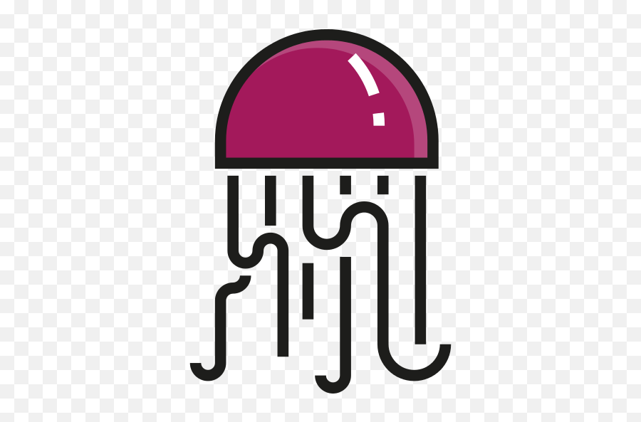 Jellyfish Icon At Getdrawings - Icon Emoji,Jellyfish Emoji