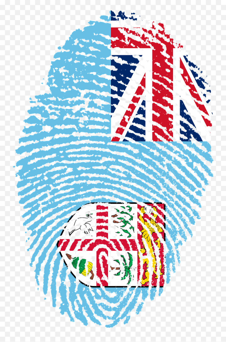 Fiji Flag Fingerprint Country Pride Emoji,Snake And Boot Emoji