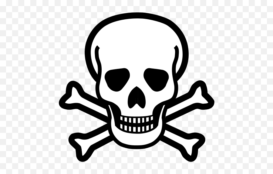 Skull And Bones Png Picture - Skull And Crossbones Toxic Emoji,Skull And Crossbones Emoji