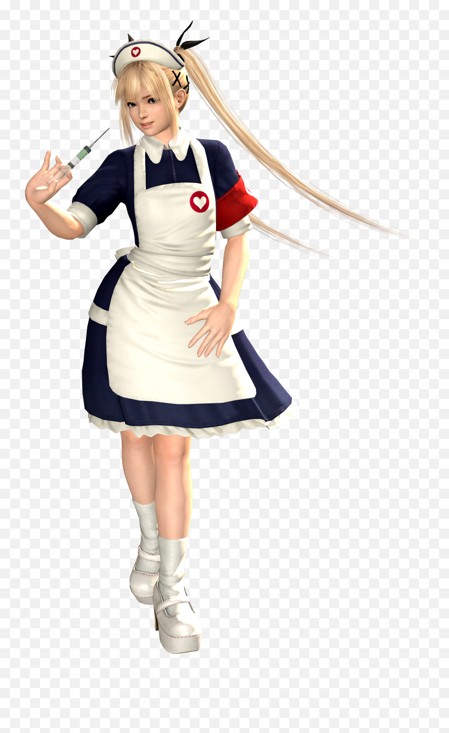 Download Koei Tecmo Dead Or Alive Dead Or Alive 5 Marie Rose - Nurse In Video Game Emoji,Dead Rose Emoji