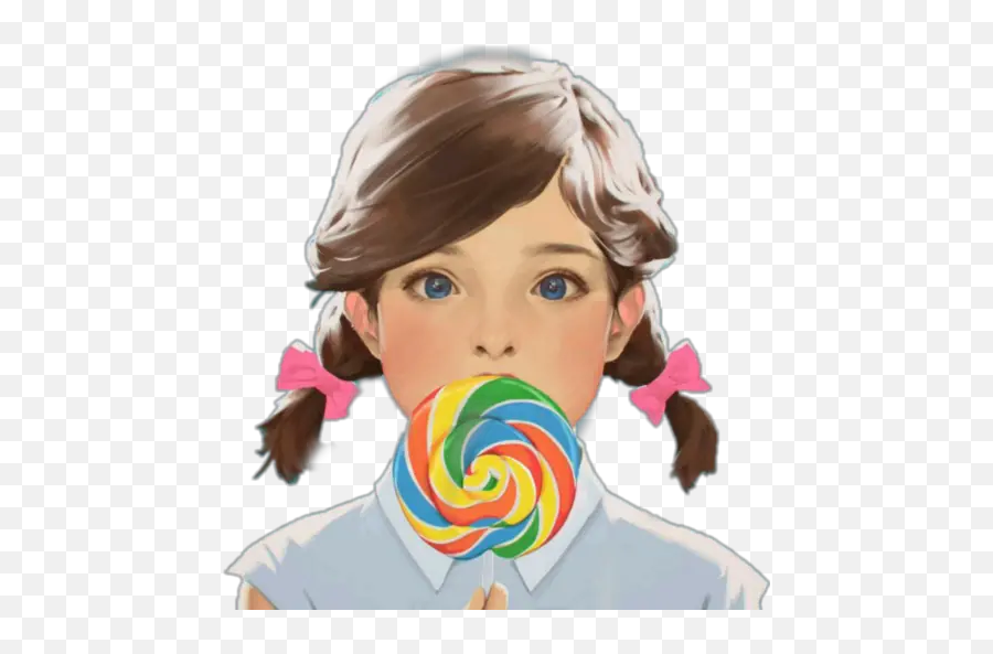 Lollipops Stickers Per Whatsapp - Artstation Lollipop Emoji,Emoji Lollipops