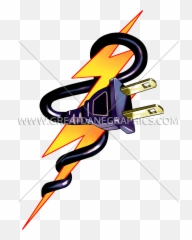 Plug Clipart Transparent Plug - Illustrator Lightning Bolt Logo Emoji,Emoji Plug