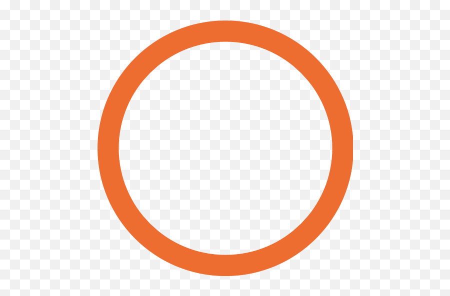 Heavy Large Circle Emoji For Facebook Email Sms - Circulo Sin Relleno Png,White Circle Emoji
