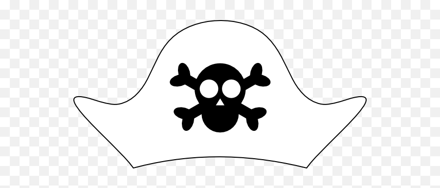 Free Pirate Hat Png Download Free Clip - White Pirate Hat Emoji,Pirate Hat Emoji
