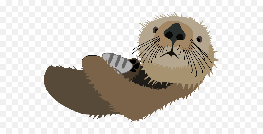 Clip Art Otter - Clip Art Library Sea Otters Transparent Background Emoji,Otter Emoji