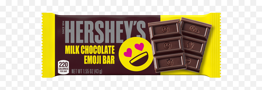 Hersheys Milk Chocolate Emoji Bars,Chocolate Bar Emoji